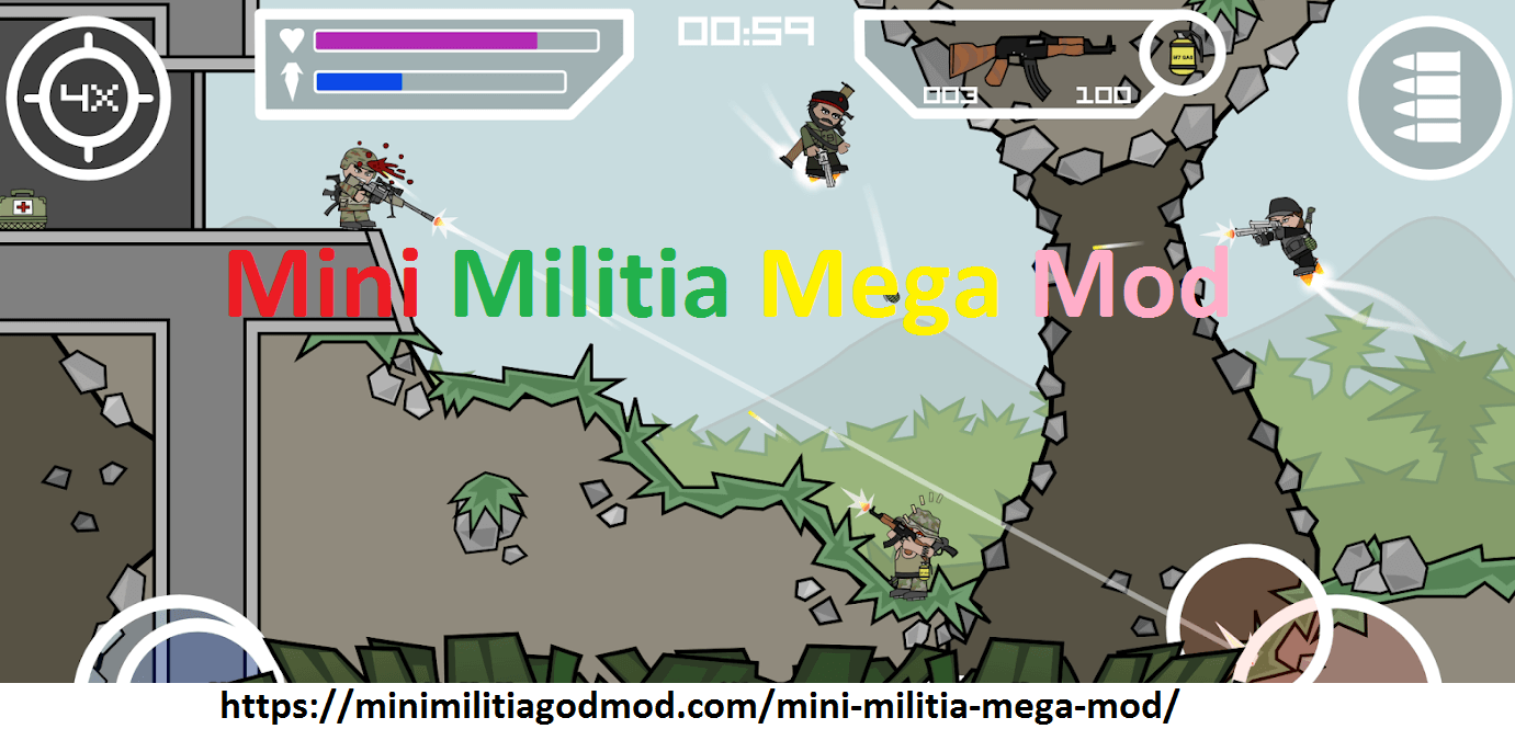 Doodle Army 2 : Mini Militia v 4.1.2 MOD [Latest]